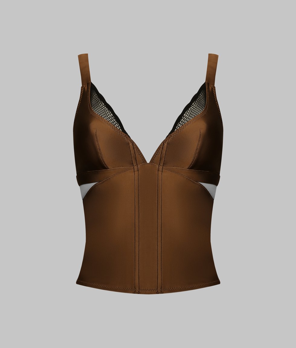 Bustier sans armatures